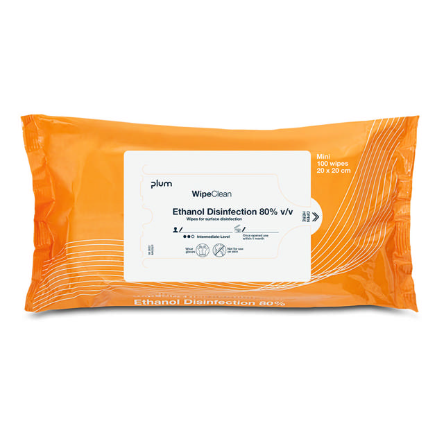 Plum WipeClean Ethanol mini orange 5252 