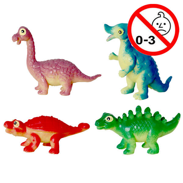 Dinosaurer med glade ansigter 763