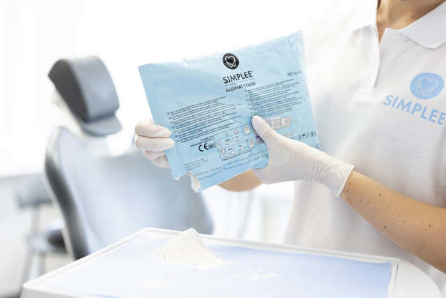 Simplee alginat Color lilla 500g  156205