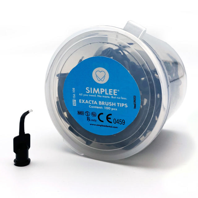 Simplee Exacta Brush Tips appl.spidser sort