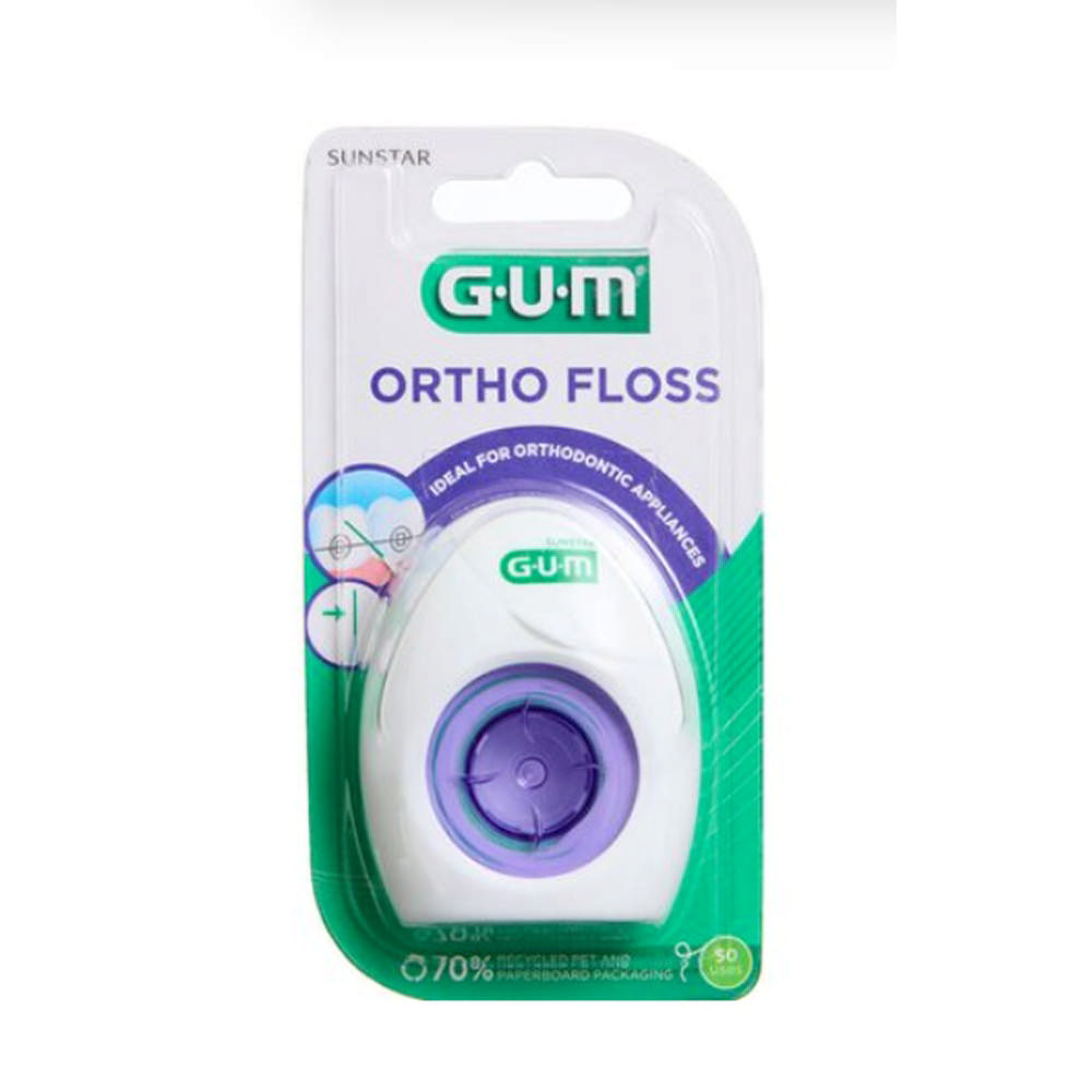 Gum Ortho Floss tandtråd 3220M