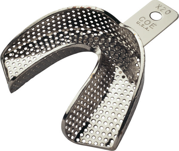 Aftryksske GC rustfrit stål perforeret SX20