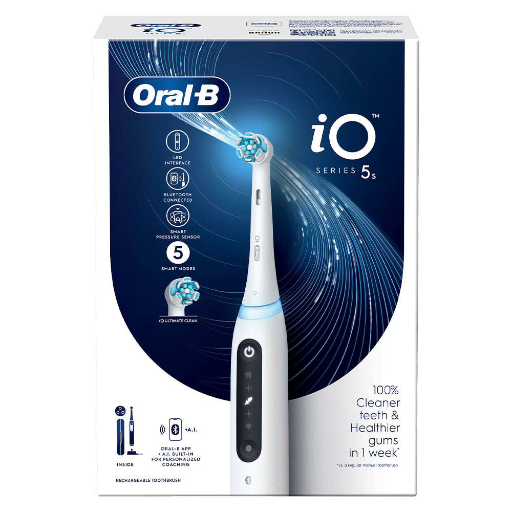 Oral-B iO5 Quite White el-tandbørste