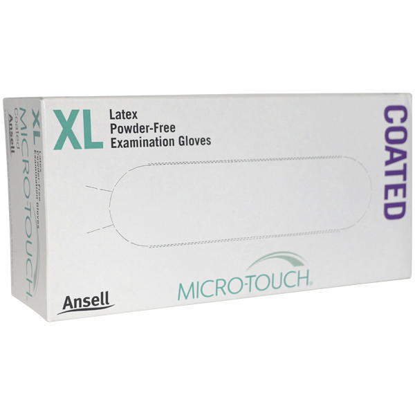 Micro-Touch Coated latex handsker PF str. XL 100stk