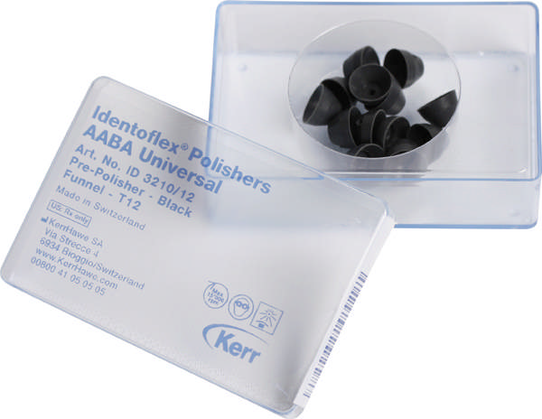 Identoflex Universal polerere umonteret kop sort 3210/12