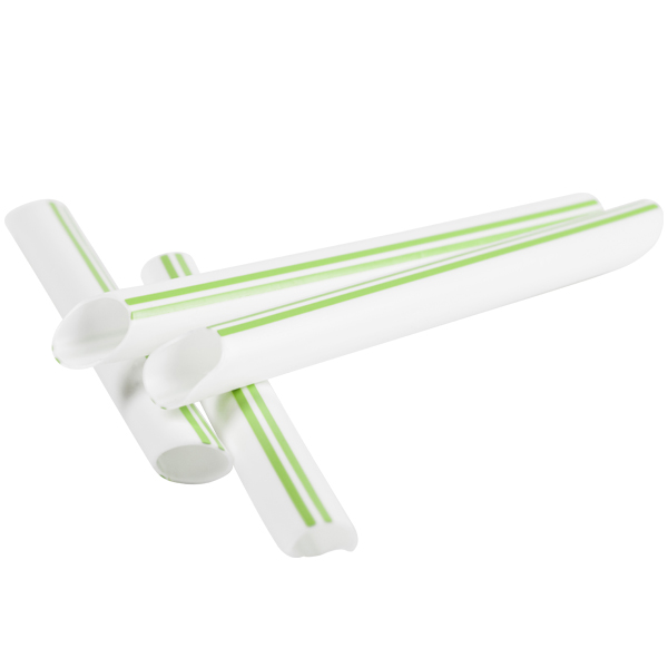 HygoVac Bio sug hvid m/grøn 12cm 1000 stk  