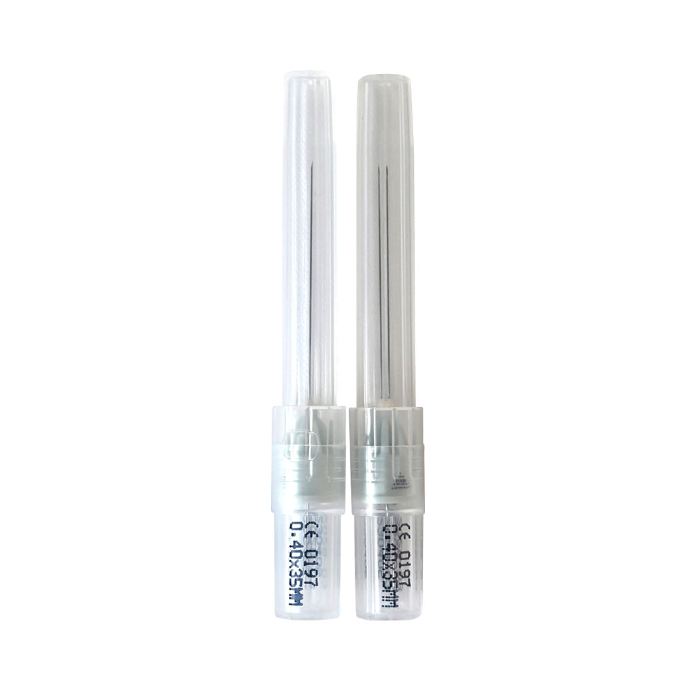 Terumo kanyler 27G/0,40 x 21mm gråt gevind M2721B